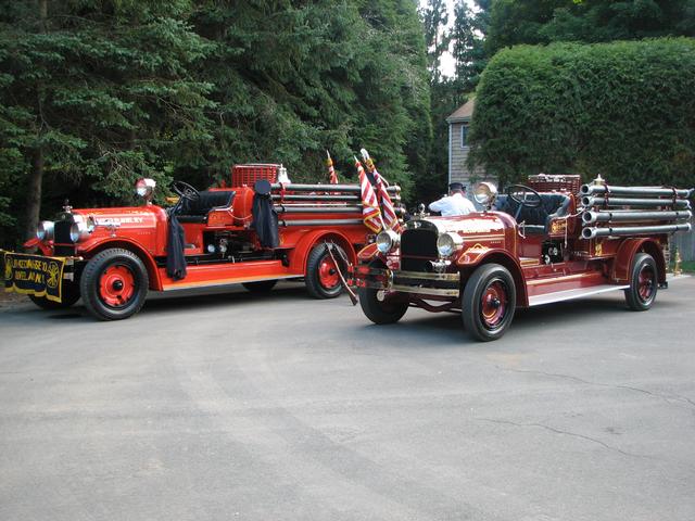 Twin Suburbanite Pumpers (Dover Plains and Bedford) Art Van Allsburg Photo